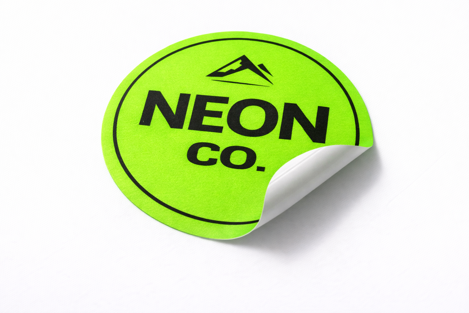 Fluorescent Paper Stickers