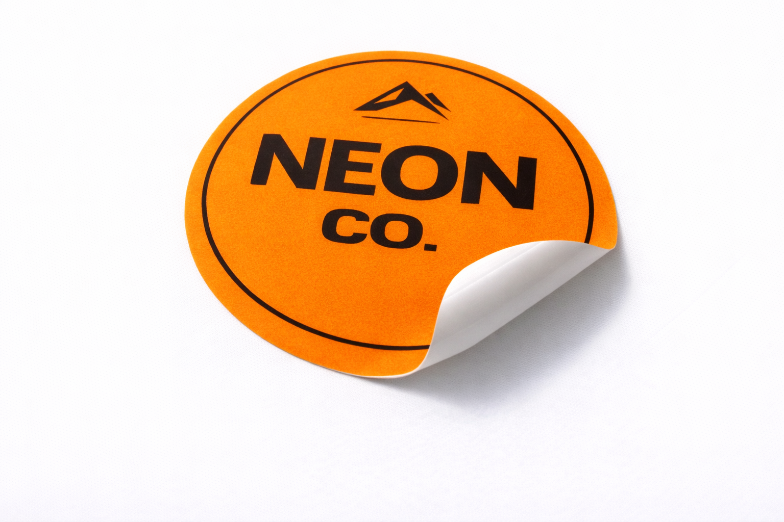 Fluorescent Paper Stickers