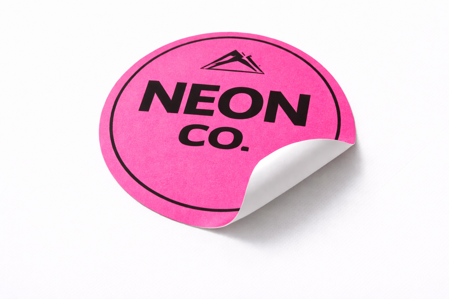 Fluorescent Paper Stickers