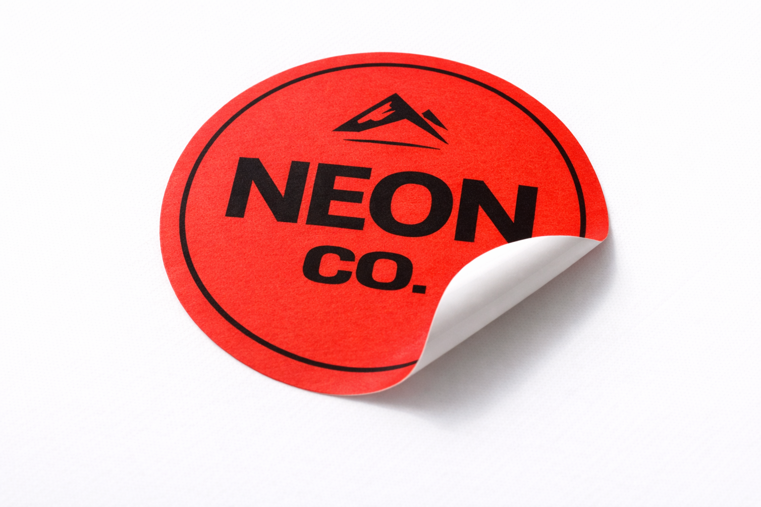 Fluorescent Paper Stickers