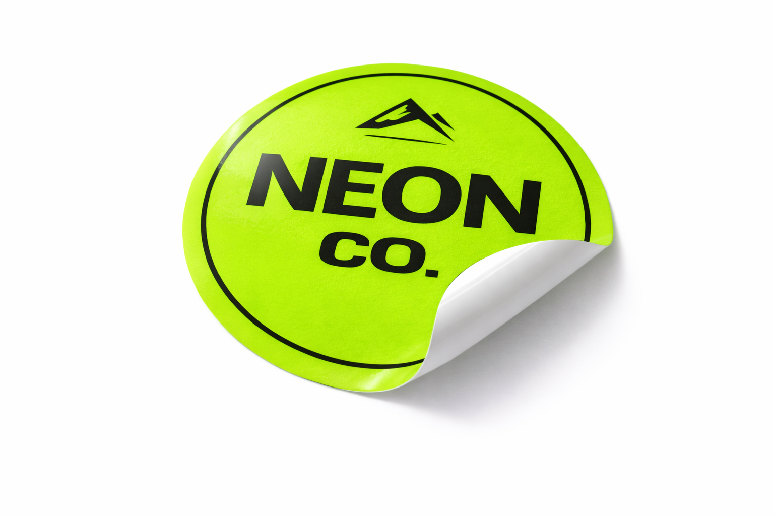 Fluorescent Vinyl Stickers