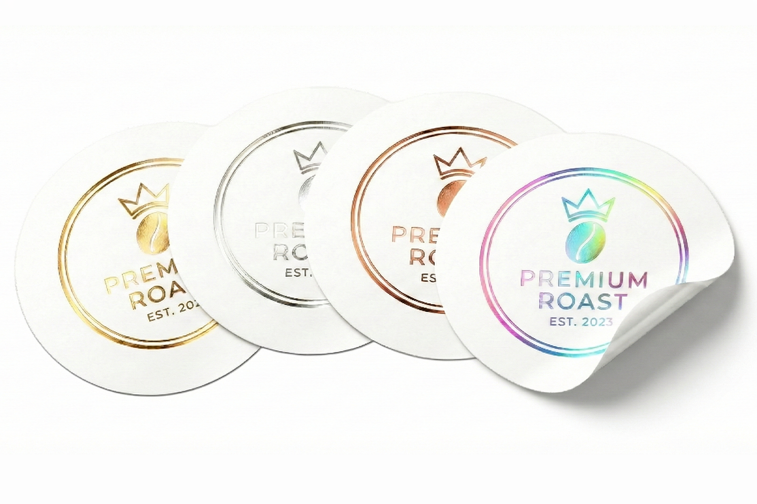 Paper Foiled Stickers