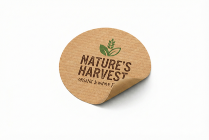 Kraft Paper Stickers