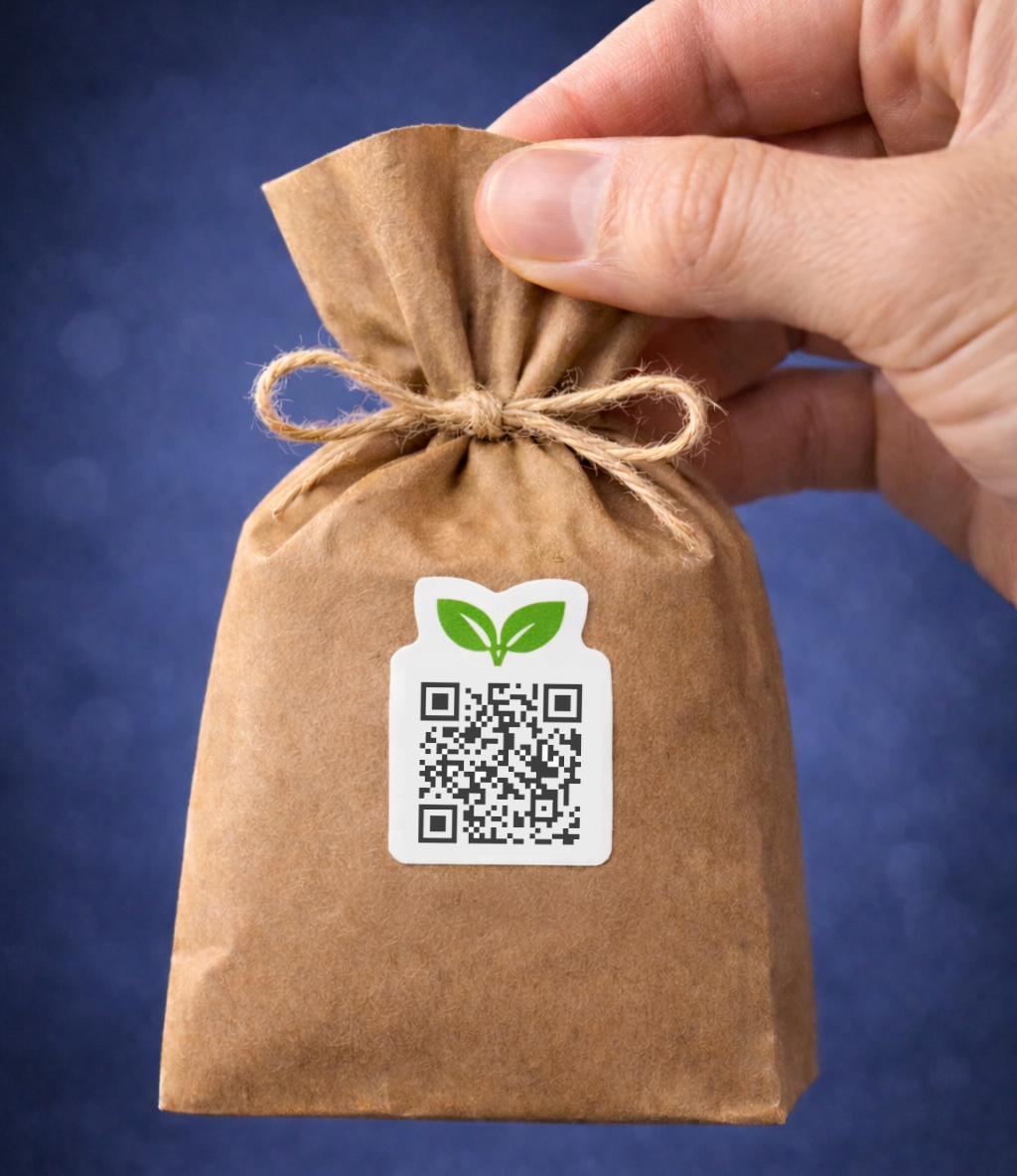 Custom Printed QR Code Labels & Stickers